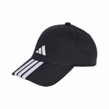 Jockey adidas Béisbol 3 Tiras New Logo Negro/Blanco